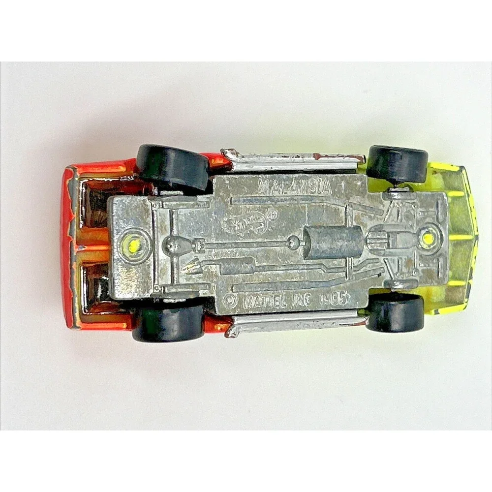 Hot Wheels 1985 Camaro Wind Cal Custom #3 Vintage 1:64 Mattel Diecast Race Car